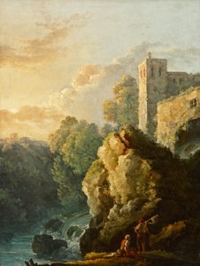 Kale ve Şelale by Carlo Bonavia